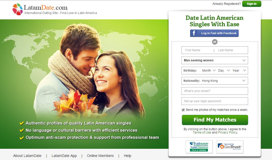 Get Started On Premier Latin American Dating Site LatamDate.com
